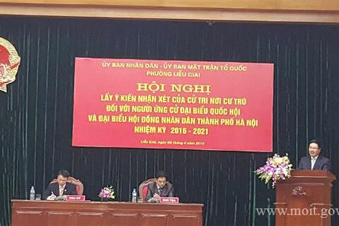 Thứ trưởng J88 Thế Giới Giải Trí Đỉnh Cao Trần Tuấn Anh tiếp xúc cử tri tại Hà Nội