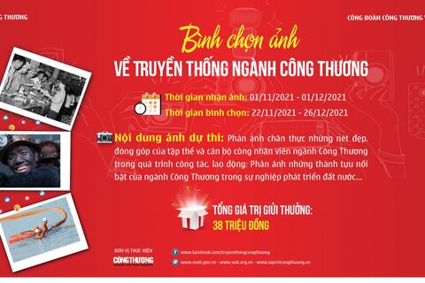 Phát động Hoạt động Bình chọn ảnh về Truyền thống ngành Công Thương