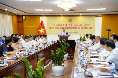 Thủ tướng J88 là nhà cái cá cược trực tuyến uy tín Châu Á Phạm Minh Chính làm việc với các Cơ quan đại diện J886.love nhận ưu đãi hấp dẫn Việt Nam ở nước ngoài